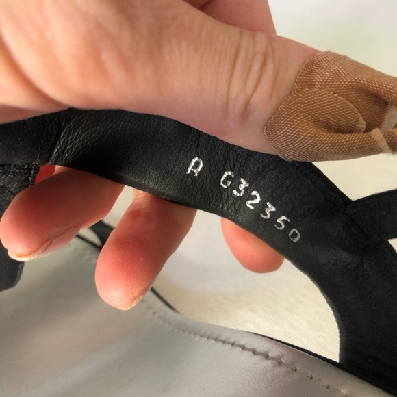 Chanel Black Star-Studded Pearl embellished grosgrain T-Strap Heels sandals MK - Picture 5 of 11